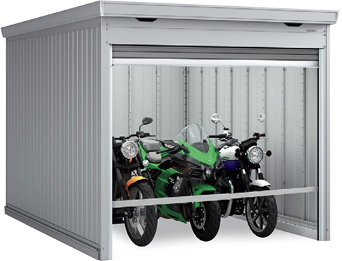 イナババイクガレージ｜カスタムok!｜床付き・無し、オプションの紹介