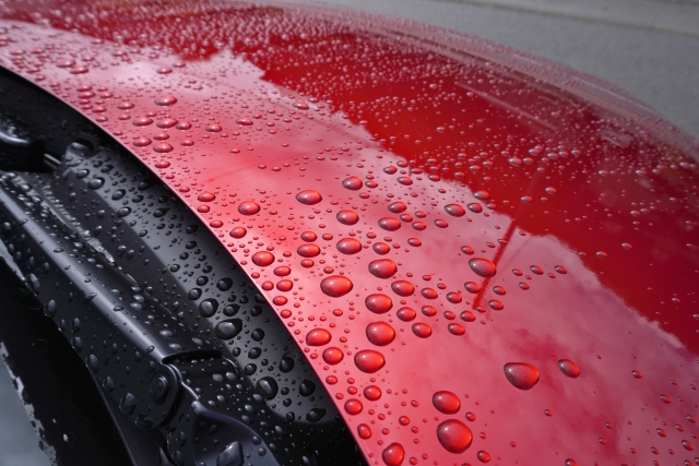 カーポート無い 雨の日濡れる