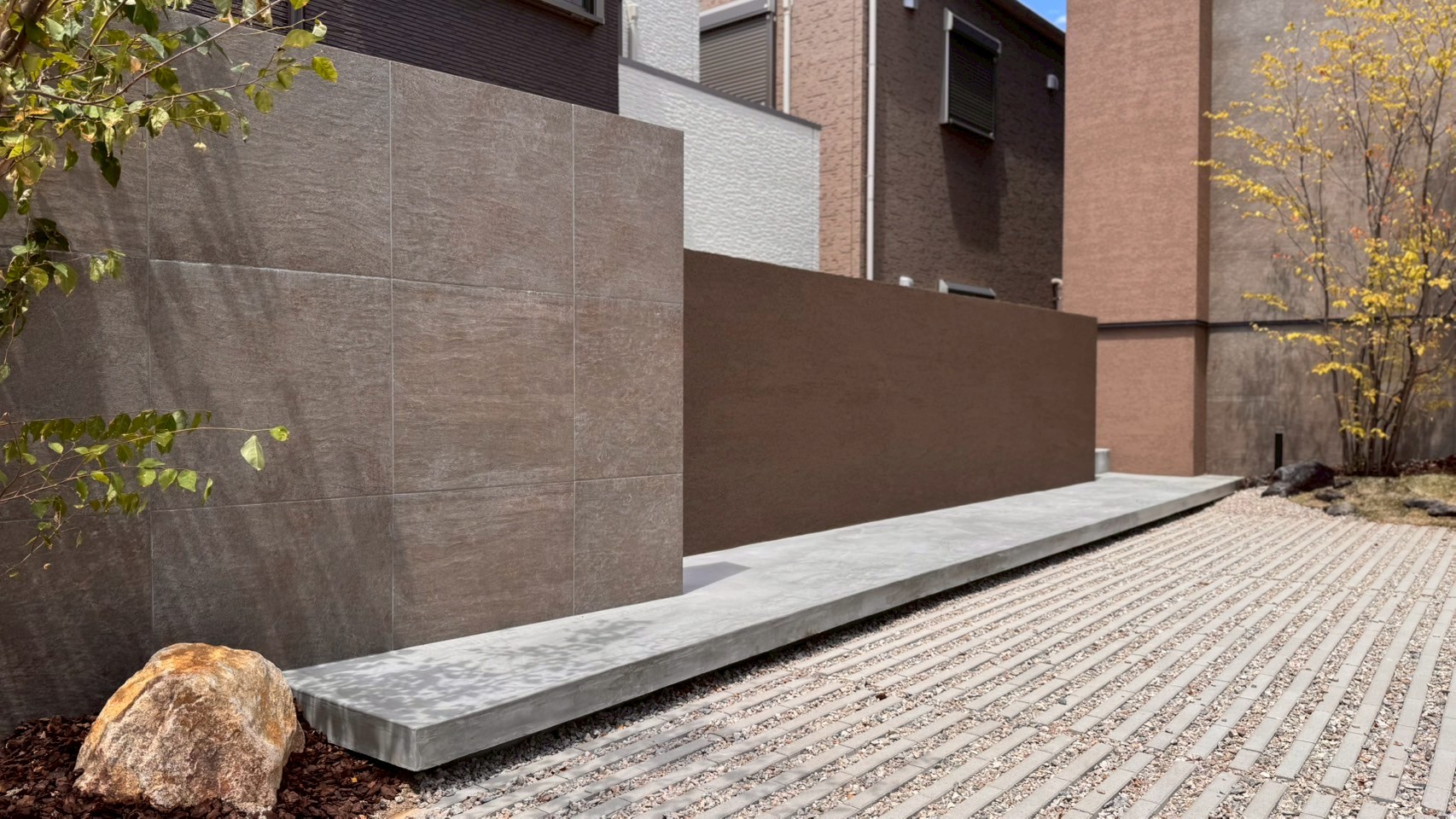 オシャレ外構　色のバランス