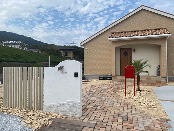 庭 砂利 施工事例