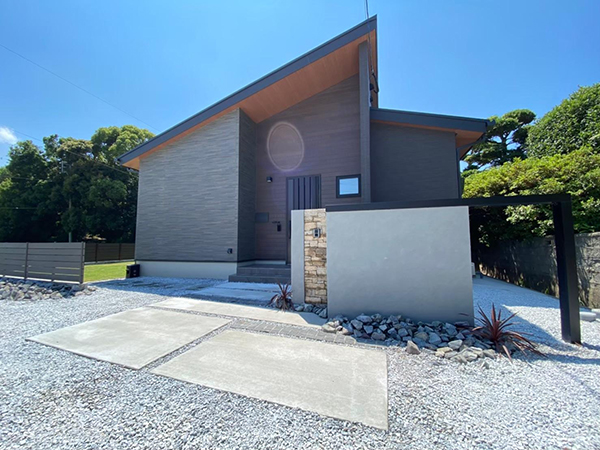 庭 砂利 施工事例