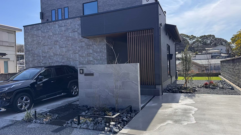 オシャレ外構　オープン外構