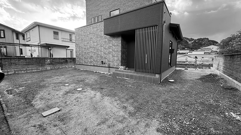 オシャレ外構　工事前