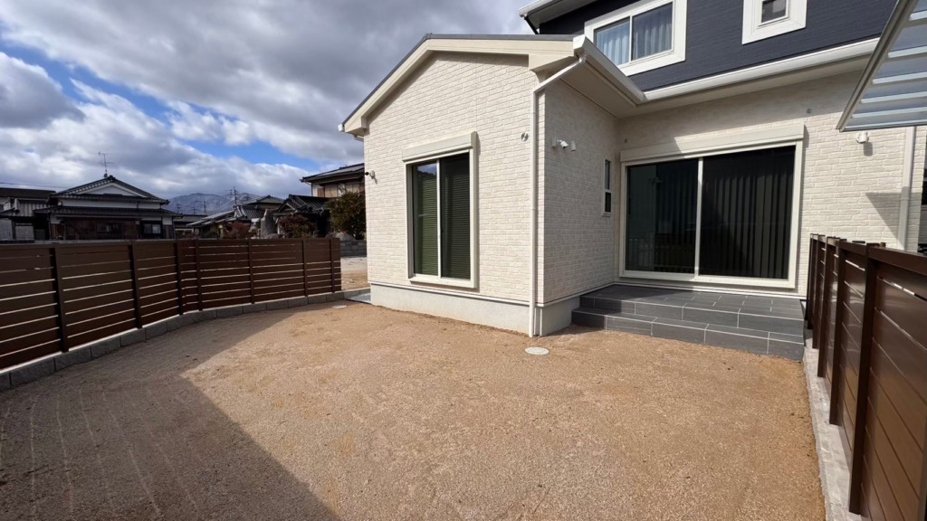 飯塚市 新築外構 目隠しフェンス