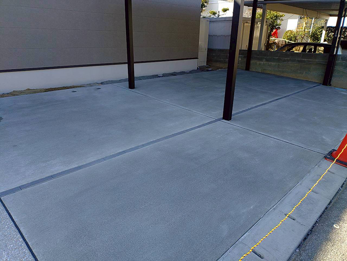 コンクリート舗装・フェンスなどの外構は非課税