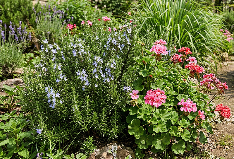 虫が嫌がる植物を植えましょう
